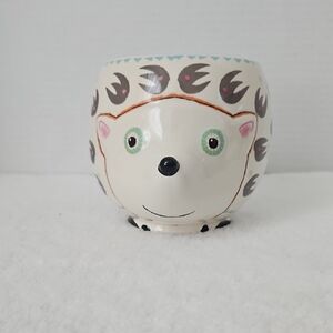 Natural  Life NWT Whimsical Hedgehog  "its the little things..." Coffee  Mug